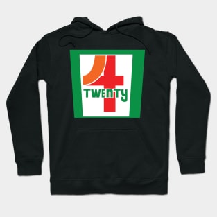 4 Twenty Gas Station Logo Hoodie